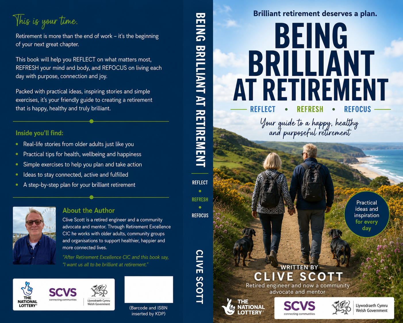 Being Brilliant at Retirement book cover by Clive Scott